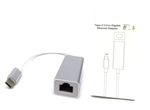 S-1384 Type C to RJ45 100MBps Ethernet Adapter